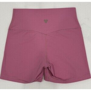 Aritzia Golden BUTTER Cheeky Pocket Hi-Rise 5" Shorts Size 10 Pink